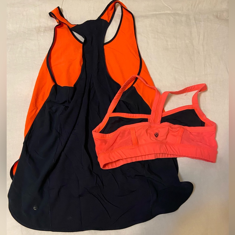 Lulu lemon racer back, size 8